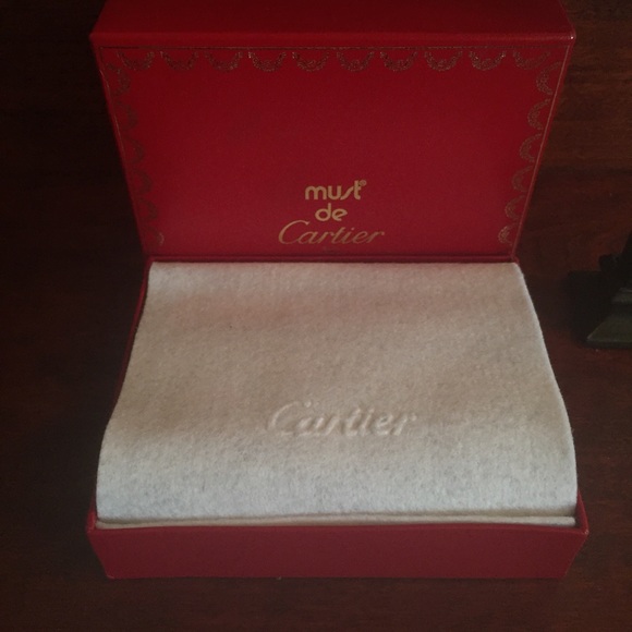 Cartier Black Leather Wallet - NEW Vintage Piece - Picture 9 of 12